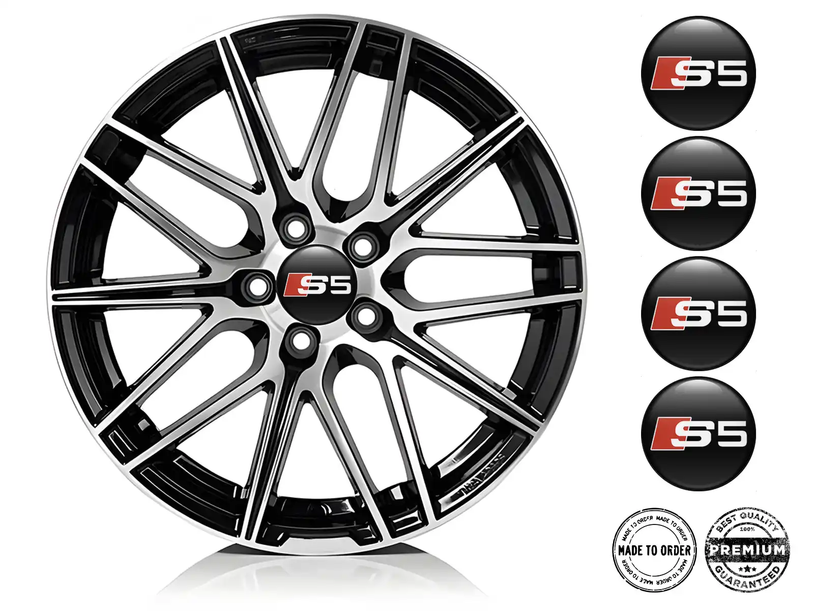 Car Rim Decal Brand Stellar Drift Wave
